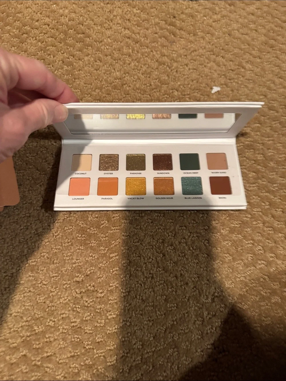 ICONIC London Beachside Babe Eyeshadow Palette - Neutral Browns & Warm Golds
